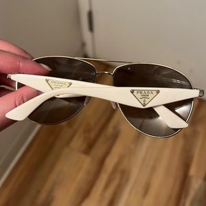 Prada sunglasses worn once, great condition